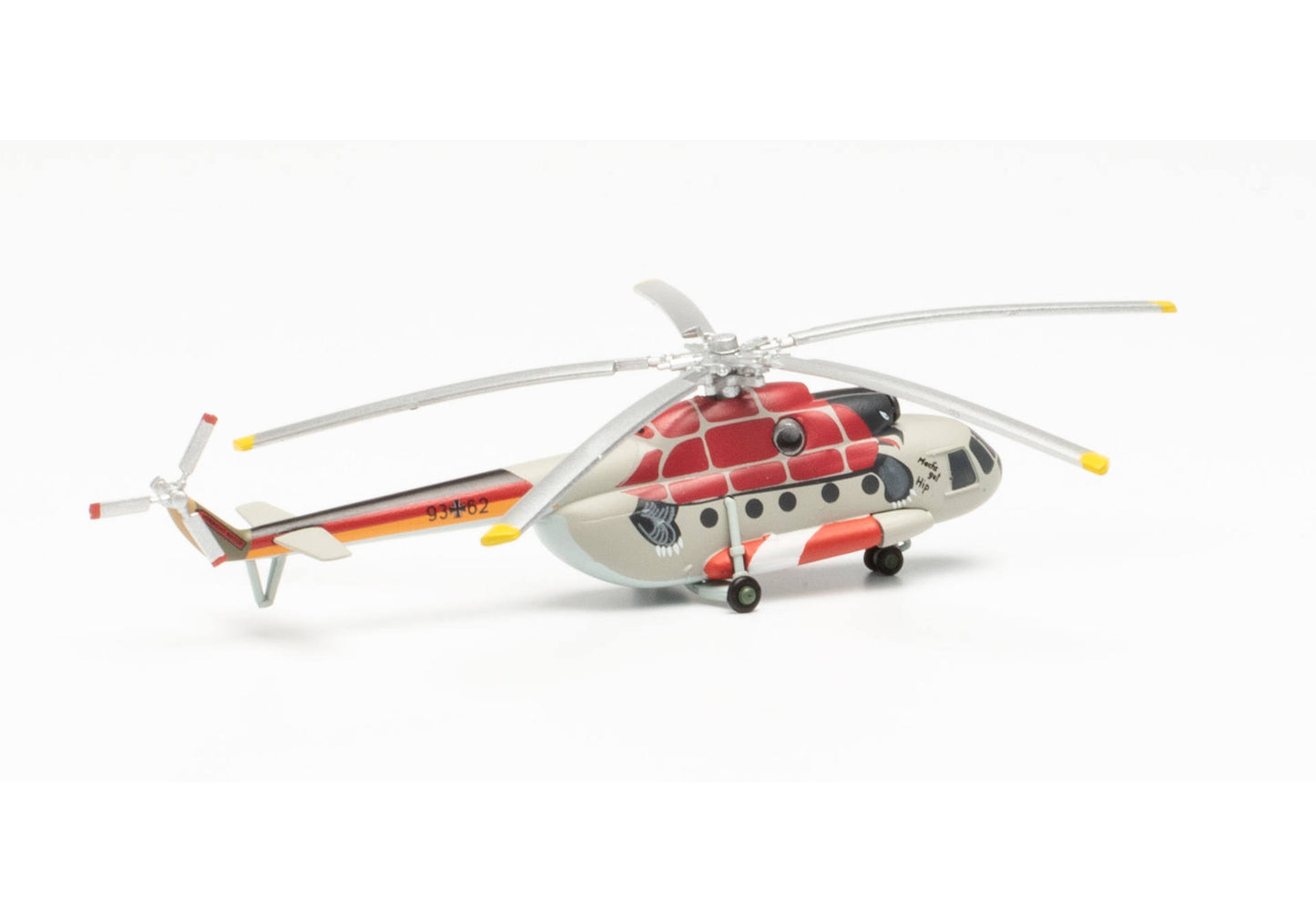 1/200 German Army Mil Mi-8TB "Hip" Heeresfliegerstaffel Ost "Good-By Hip" Cottbus 1993 93+62