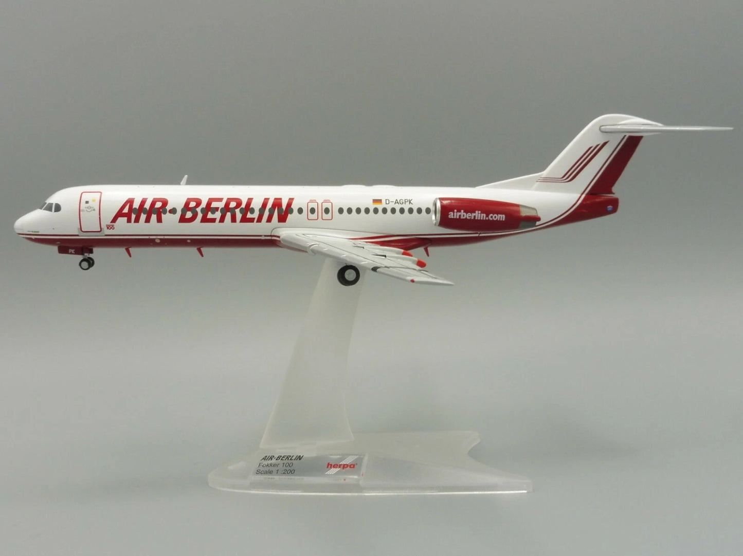 1/200 Air Berlin Fokker 100 D-AGPK