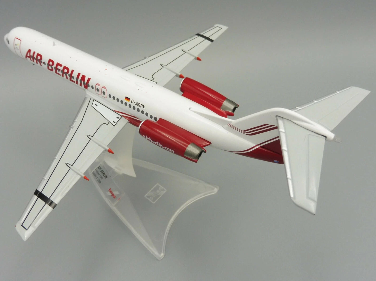 1/200 Air Berlin Fokker 100 D-AGPK