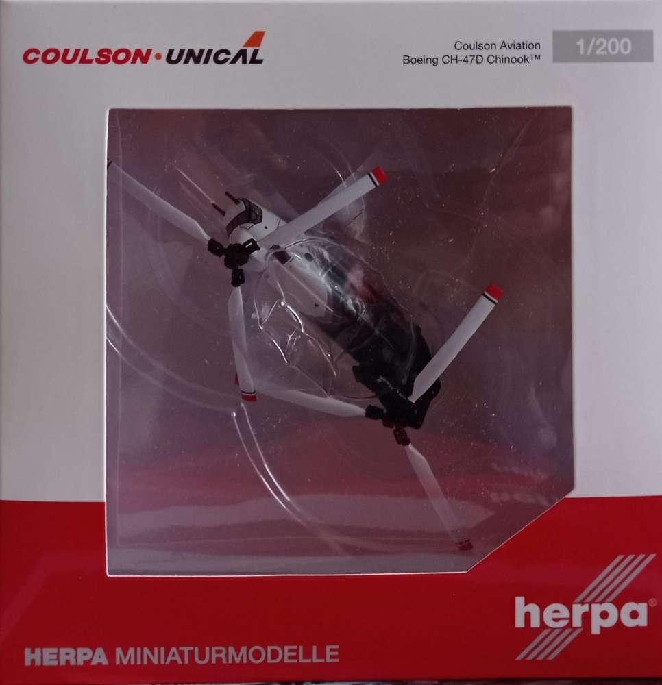 1/200 Coulson Aviation Boeing CH-47D Chinook N47CU