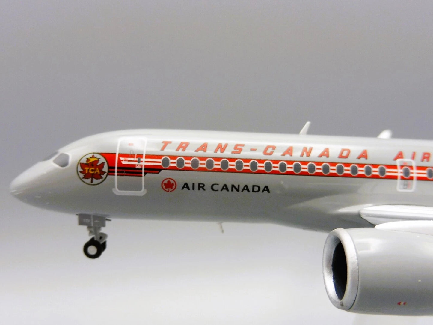 1/200 Air Canada Airbus A220-300 Trans-Canada Air Lines Retro Livery C-GNBN