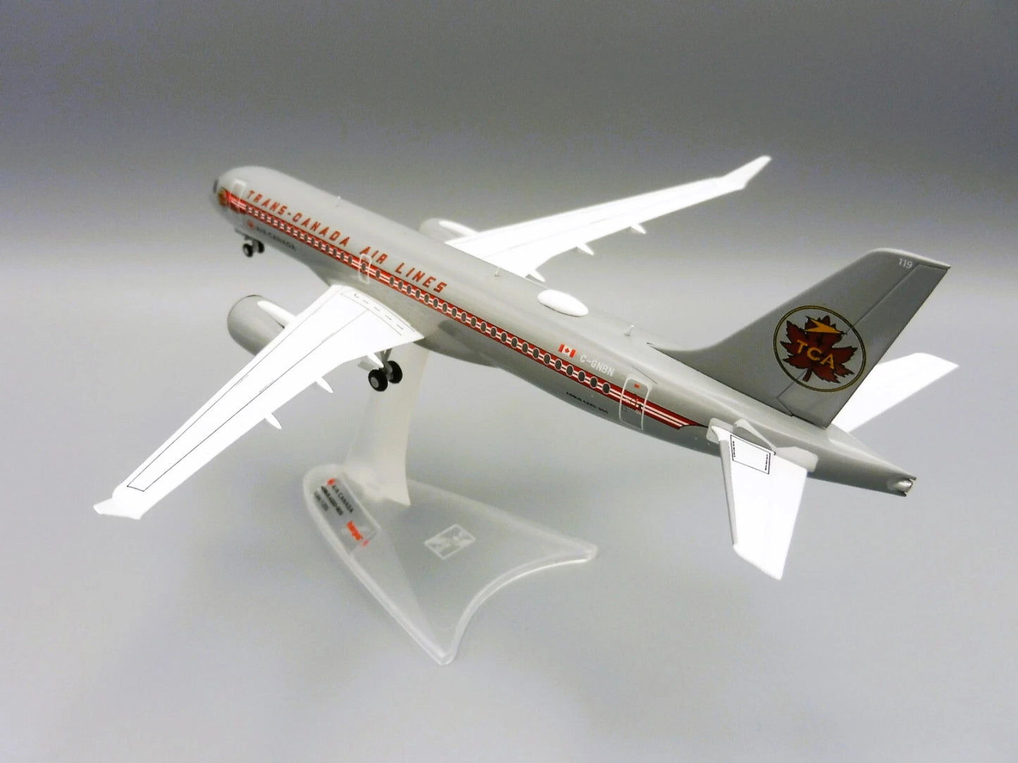 1/200 Air Canada Airbus A220-300 Trans-Canada Air Lines Retro Livery C-GNBN