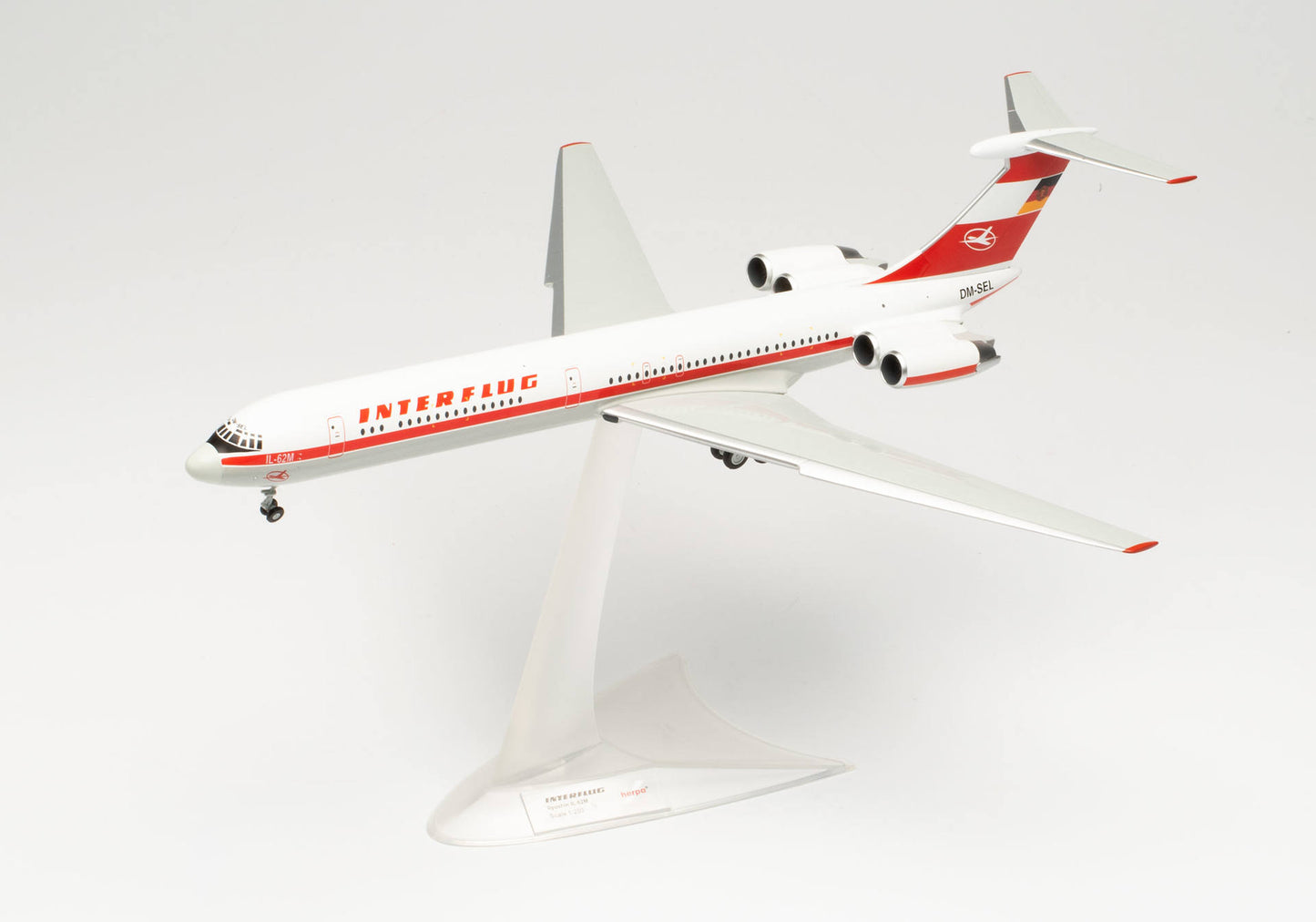1/200 Interflug Ilyushin IL-62M DM-SEL