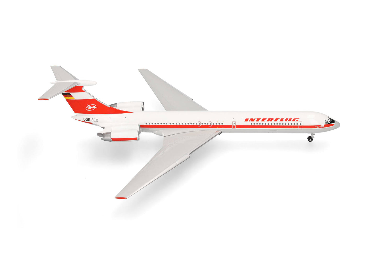 1/200 Interflug Ilyushin IL-62M DDR-SEO