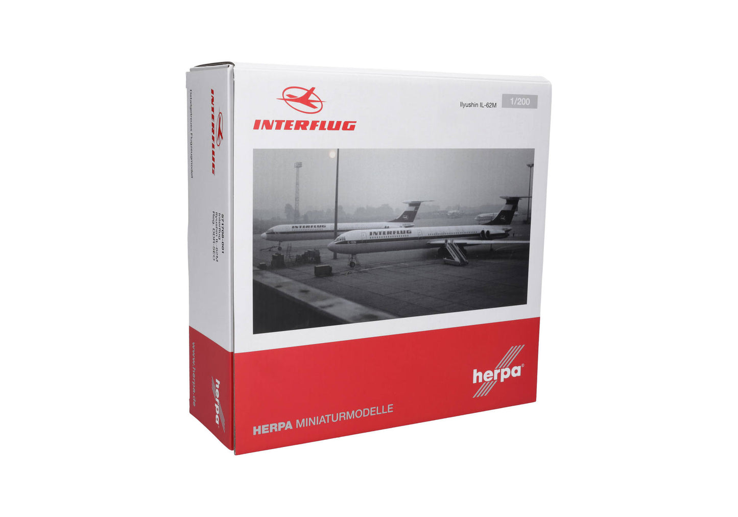 1/200 Interflug Ilyushin IL-62M DDR-SEO