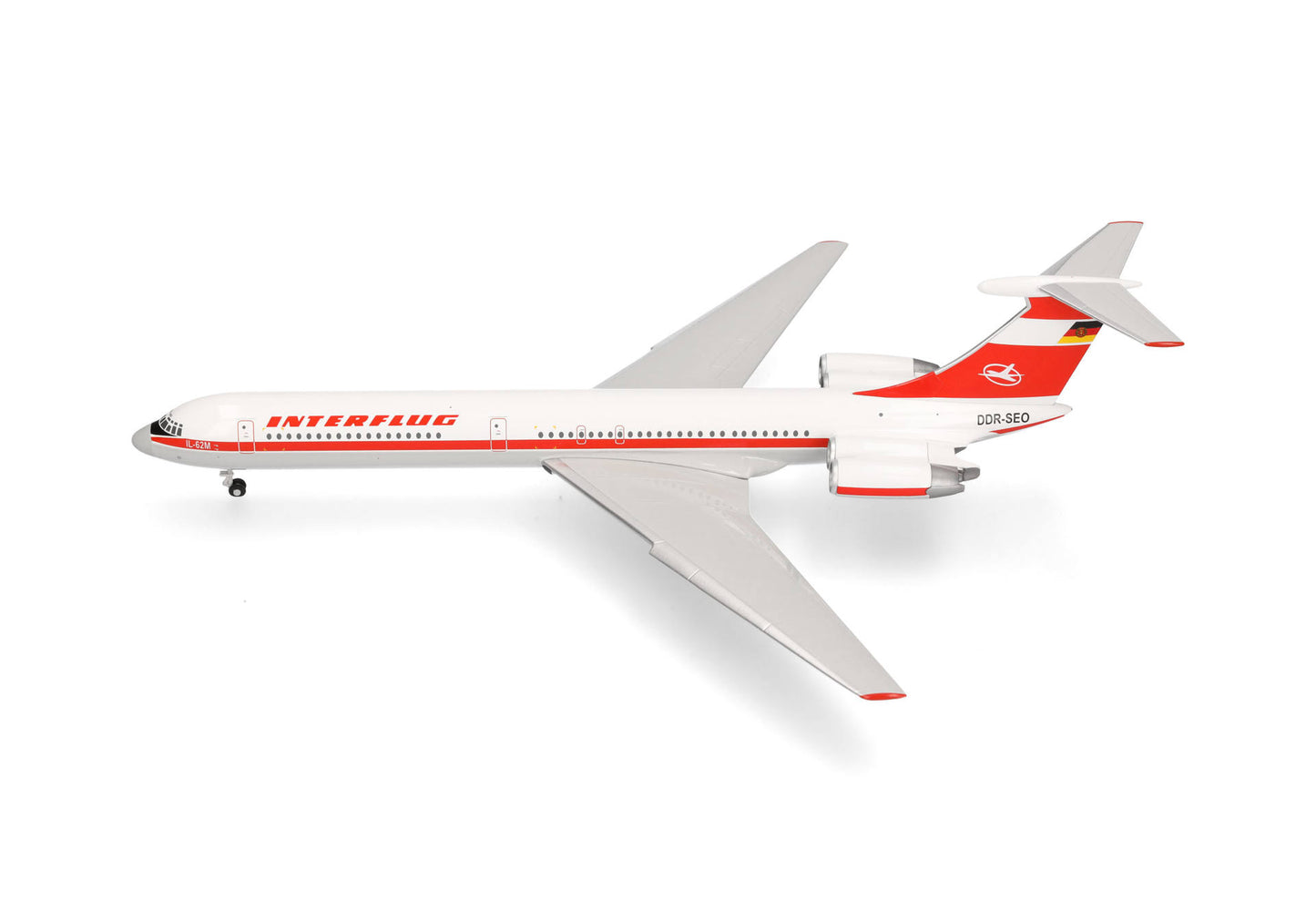 1/200 Interflug Ilyushin IL-62M DDR-SEO