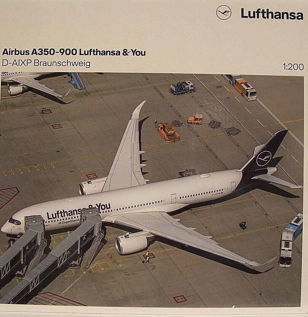 1/200 Lufthansa Airbus A350-900 "Lufthansa & You" D-AIXP "Braunschweig"