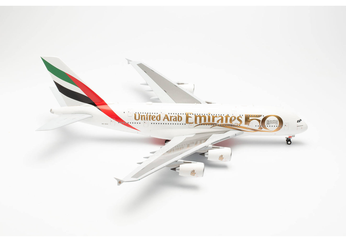 1/200 Emirates Airbus A380 UAE 50th Anniversary A6-EEX