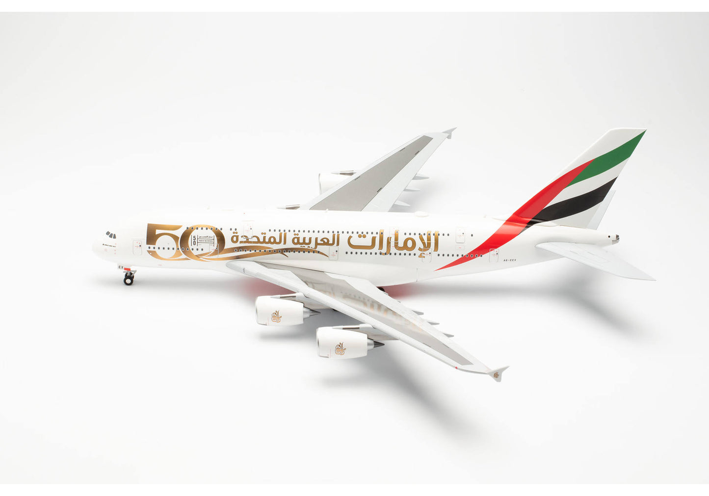 1/200 Emirates Airbus A380 UAE 50th Anniversary A6-EEX
