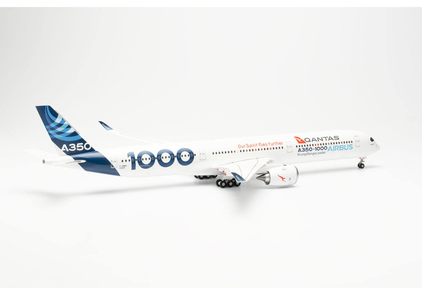 1/200 Airbus A350-1000 Qantas "Project Sunrise" F-WMIL