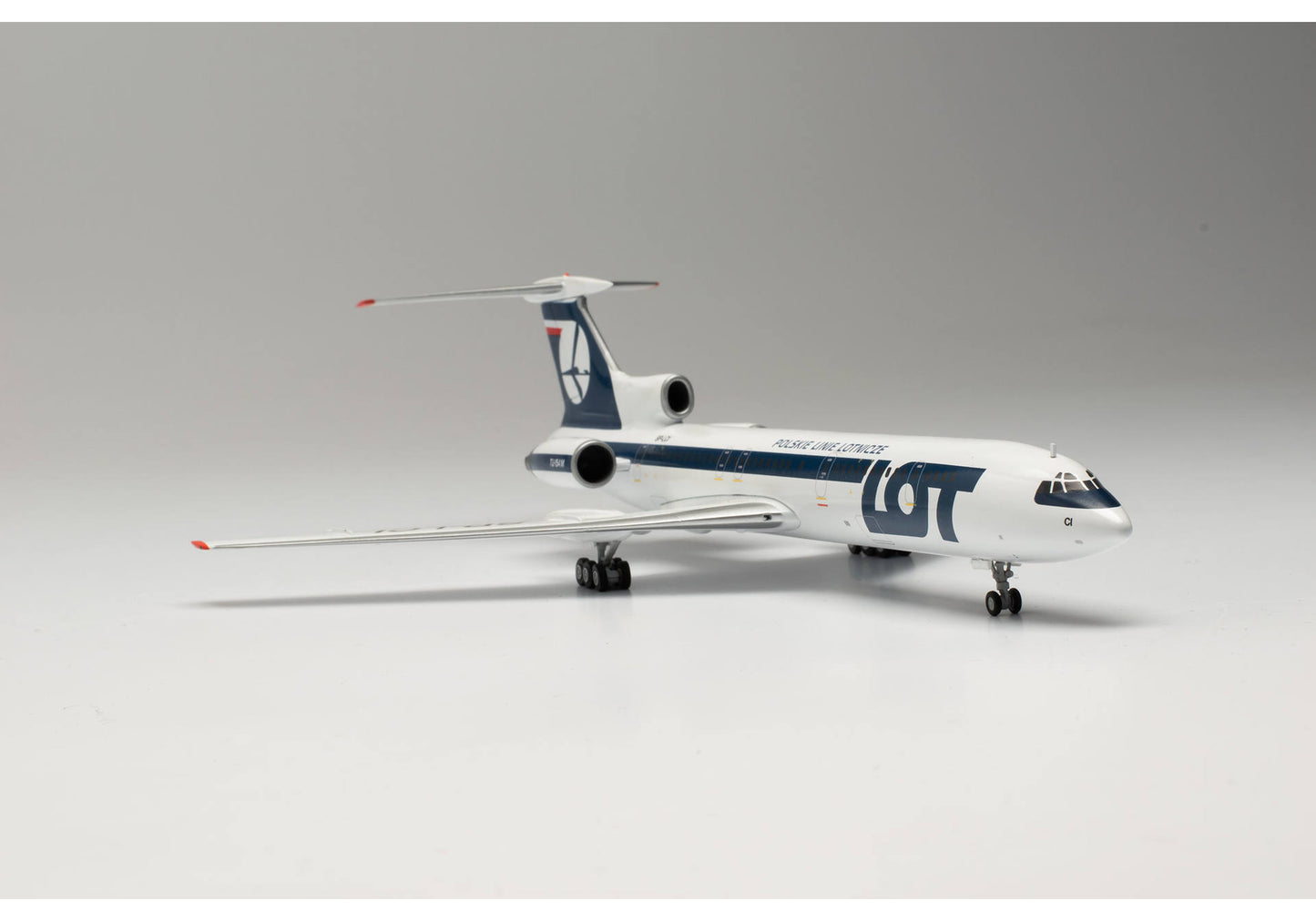 1/200 LOT Polish Airlines Tupolev TU-154M SP-LCI
