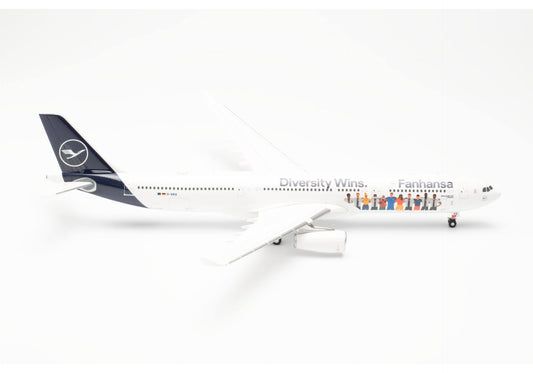 1/200 Lufthansa Airbus A330-300 "Fanhansa Diversity Wins" D-AIKQ