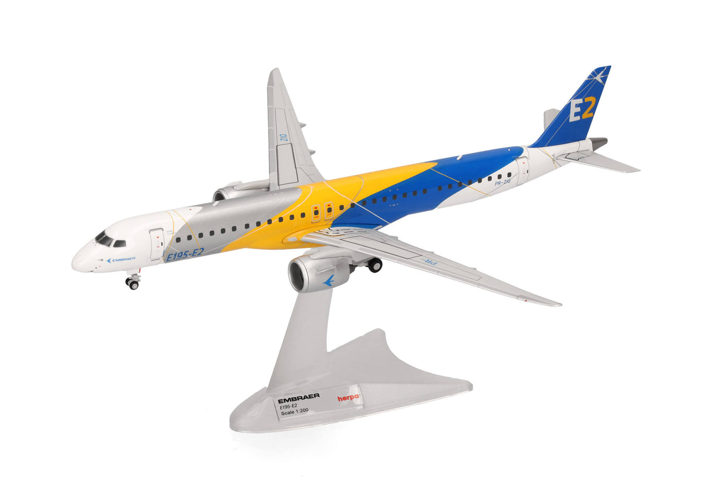 1/200 Embraer E195-E2 Corporate Livery PR-ZIQ