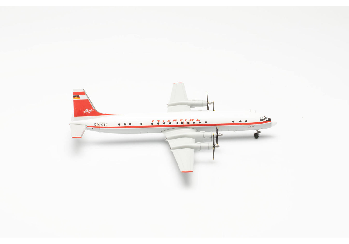 1/200 Interflug Ilyushin IL-18 DM-STO