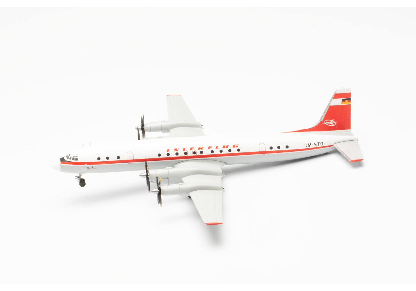 1/200 Interflug Ilyushin IL-18 DM-STO