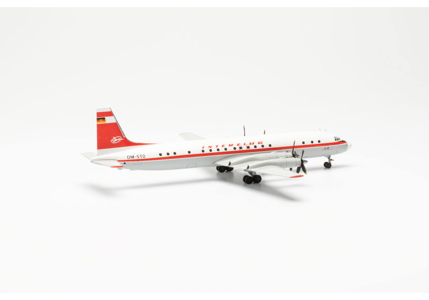 1/200 Interflug Ilyushin IL-18 DM-STO