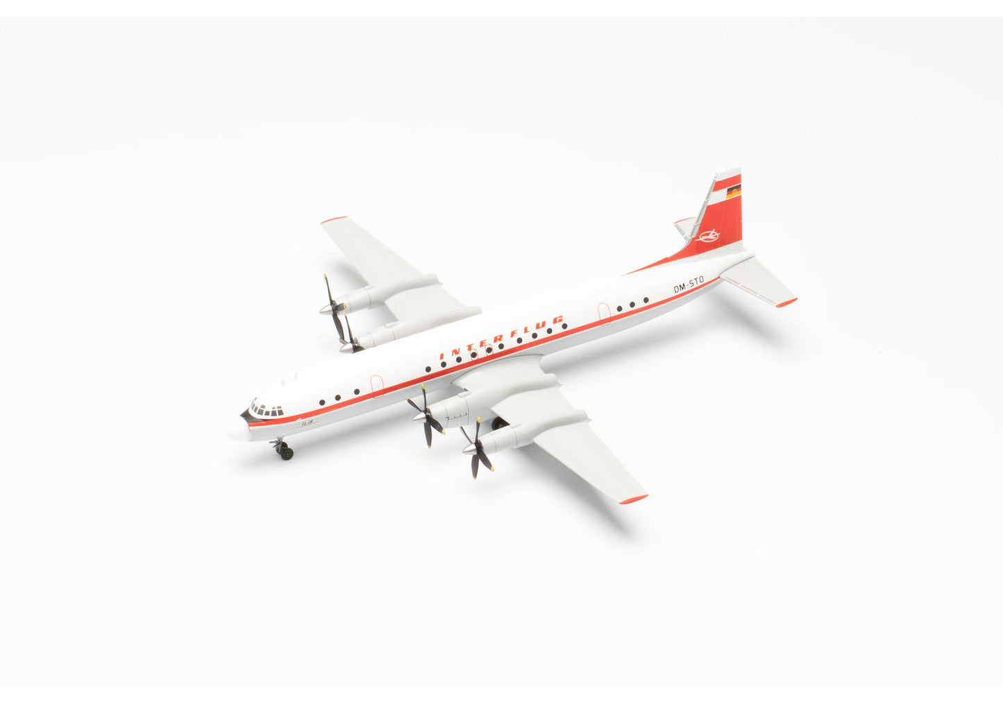 1/200 Interflug Ilyushin IL-18 DM-STO
