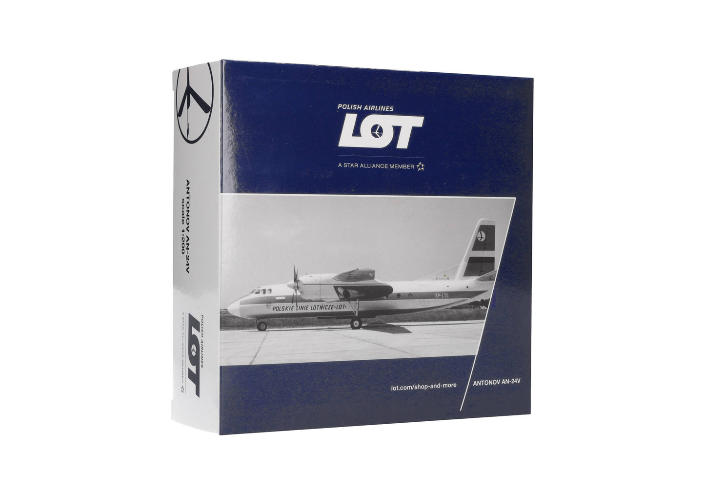 1/200 LOT Polish Airlines Antonov AN-24B SP-LTP