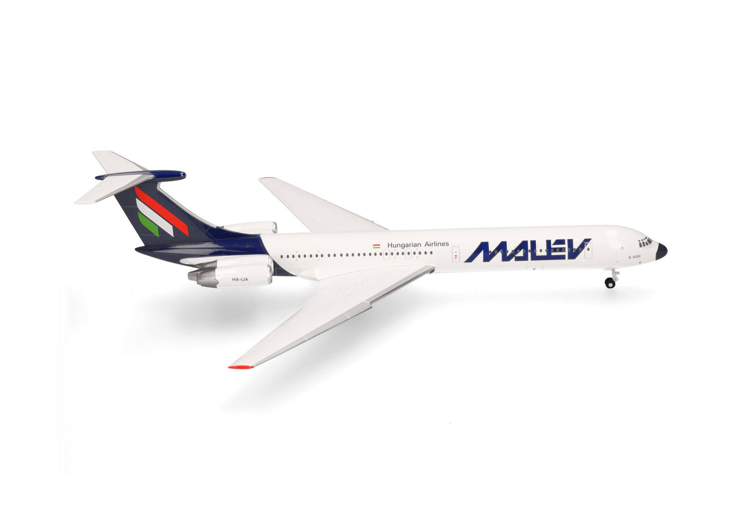 1/200 Malév Hungarian Airlines Ilyushin IL-62M HA-LIA