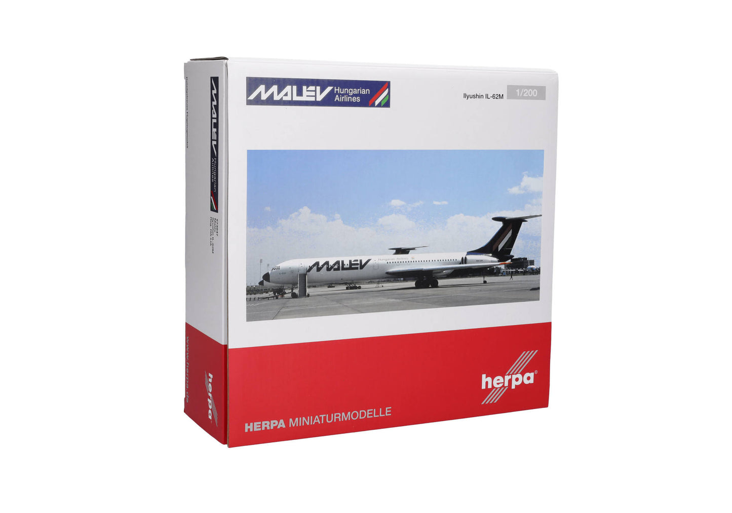 1/200 Malév Hungarian Airlines Ilyushin IL-62M HA-LIA