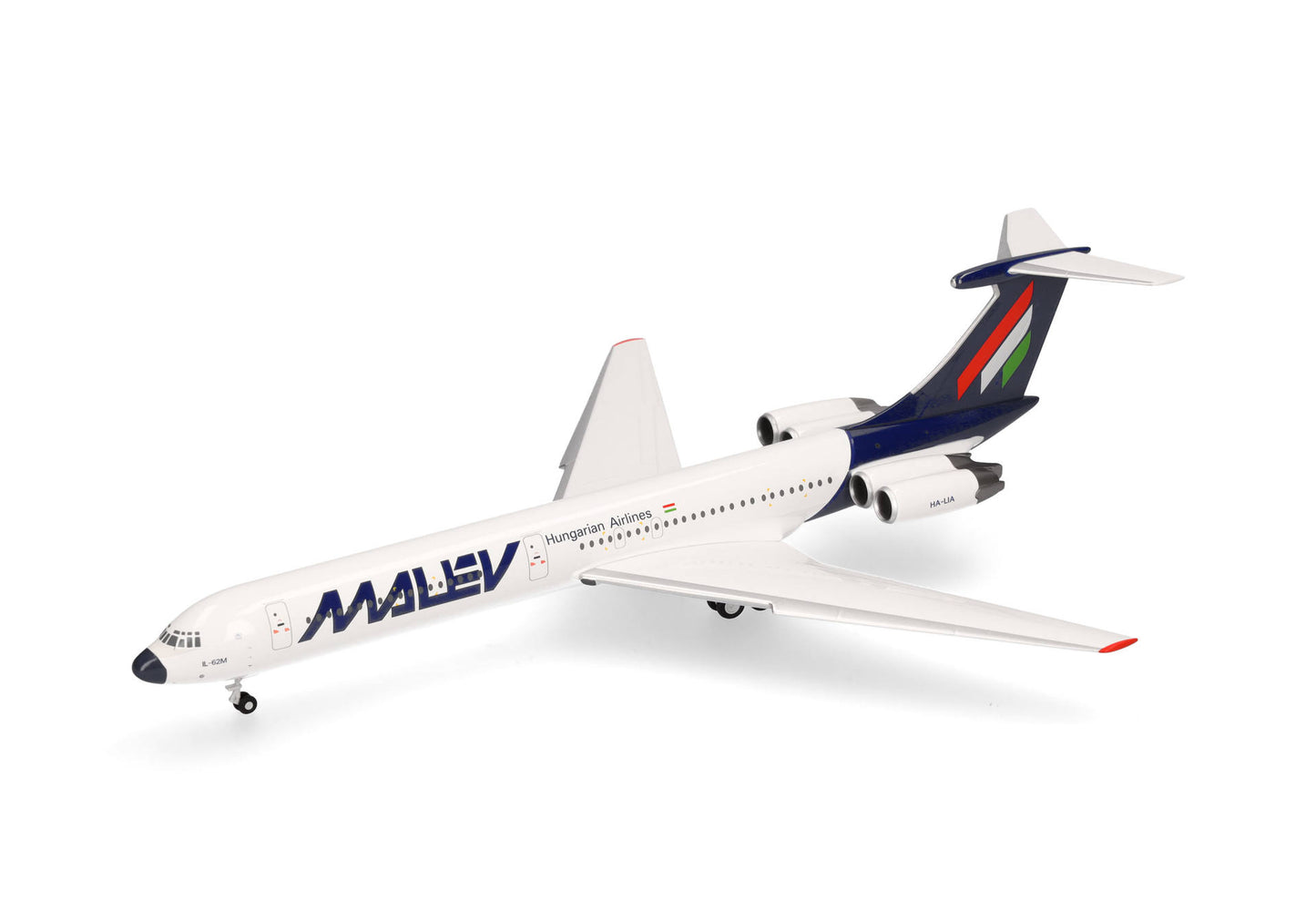 1/200 Malév Hungarian Airlines Ilyushin IL-62M HA-LIA