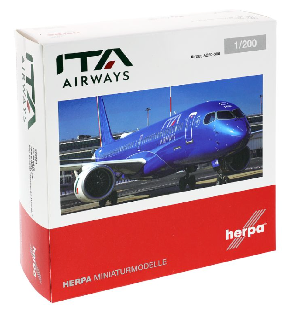 1/200 ITA Airways Airbus A220-300 EI-HHM