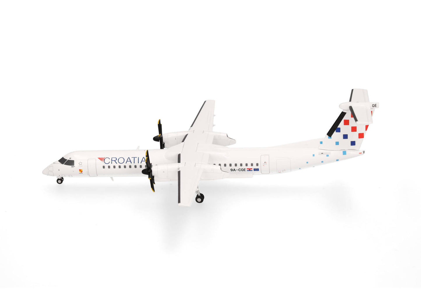 1/200 Croatia Airlines Bombardier Q400 "Zagorje" 9A-CQE