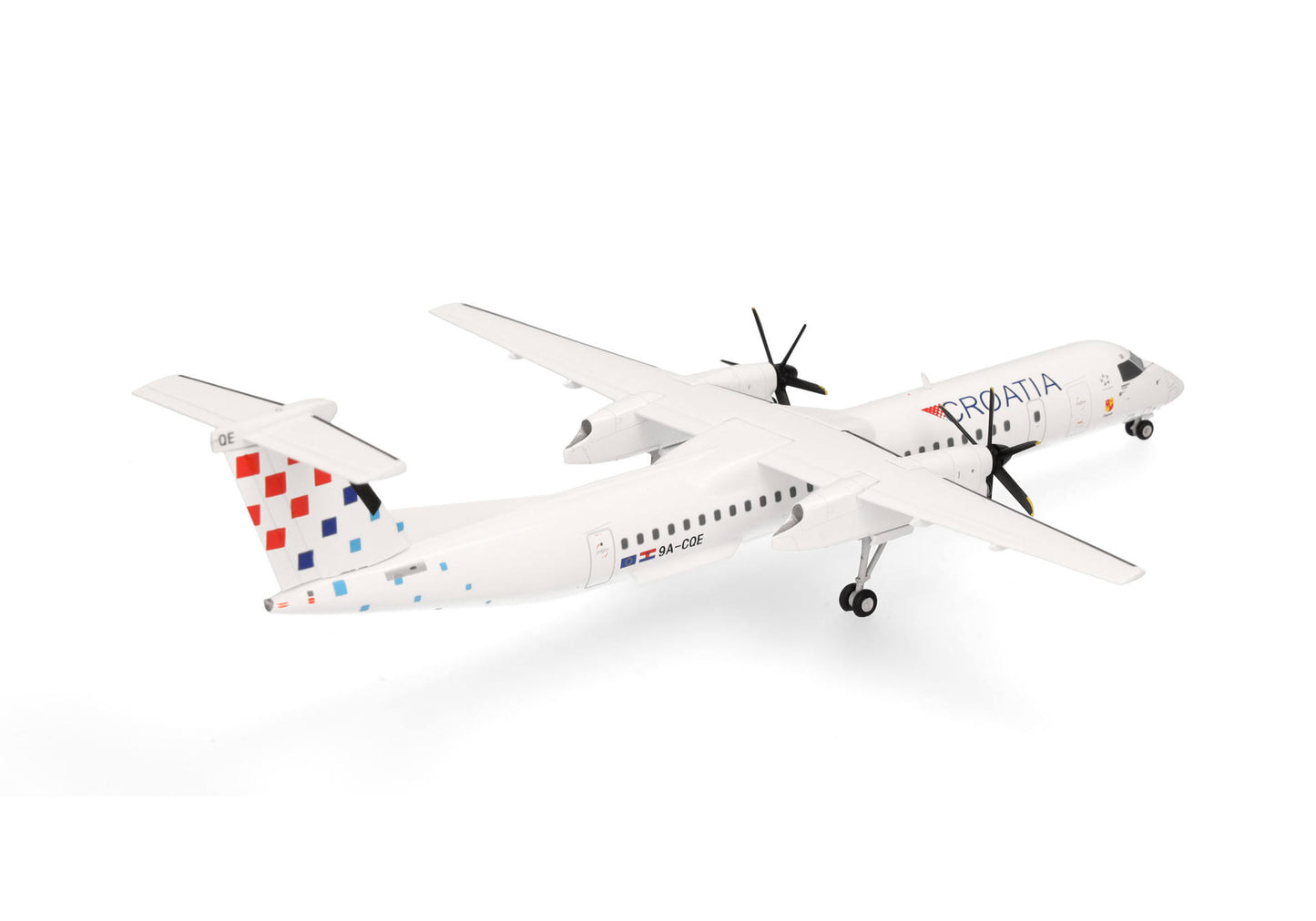 1/200 Croatia Airlines Bombardier Q400 "Zagorje" 9A-CQE