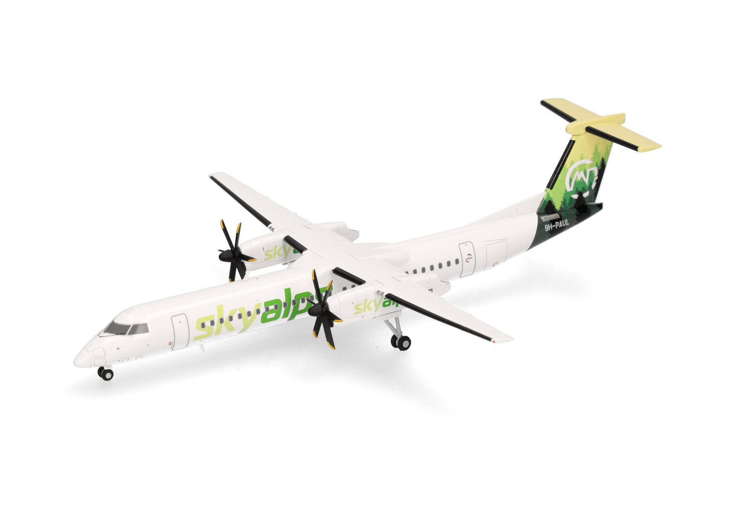 1/200 Sky Alps Bombardier Q400 9H-PAUL
