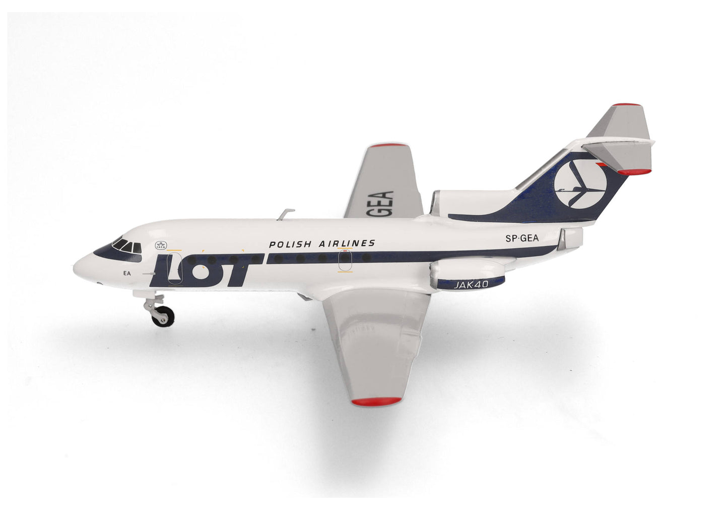1/200 LOT Polish Airlines Yakovlev Yak-40 SP-GEA