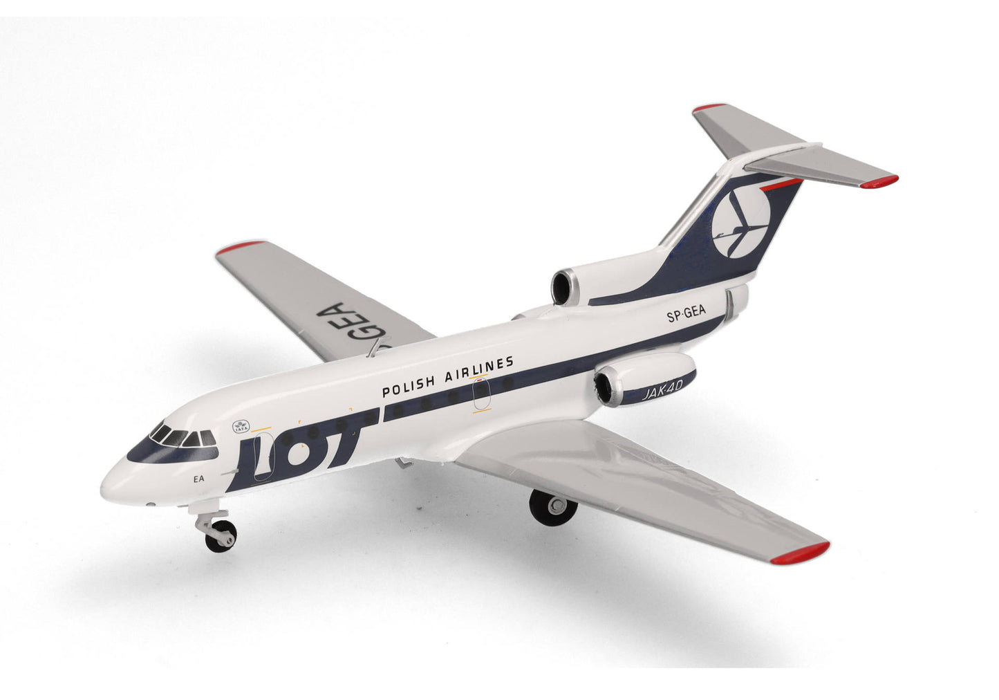 1/200 LOT Polish Airlines Yakovlev Yak-40 SP-GEA