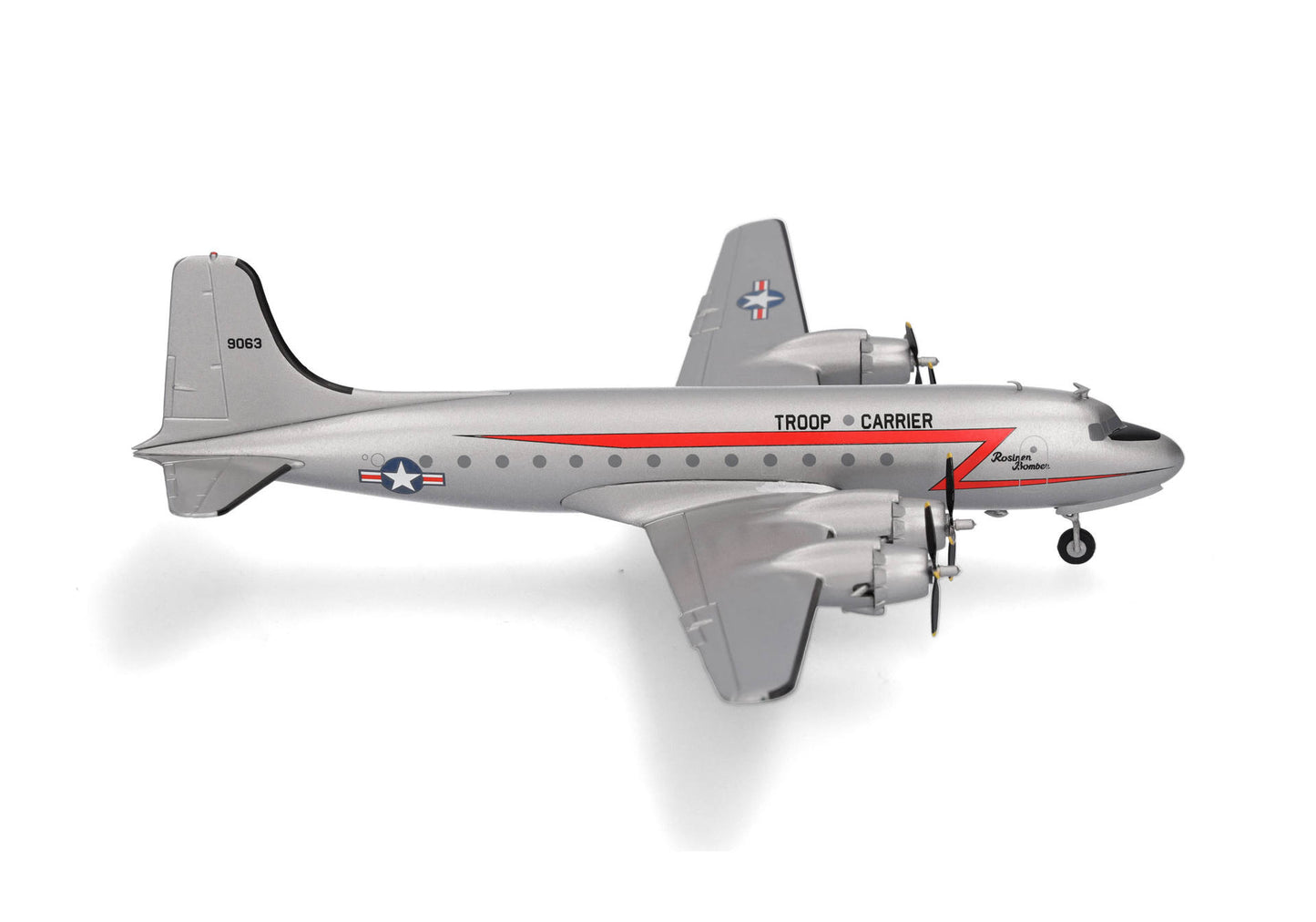 1/200 U.S. Air Force Douglas C-54 Skymaster "Rosinenbomber" 44-9063