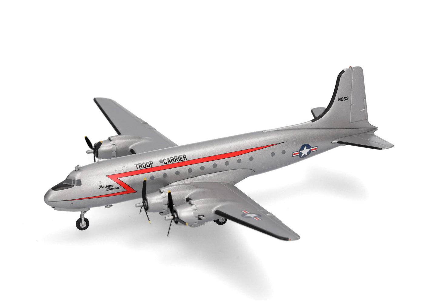 1/200 U.S. Air Force Douglas C-54 Skymaster "Rosinenbomber" 44-9063