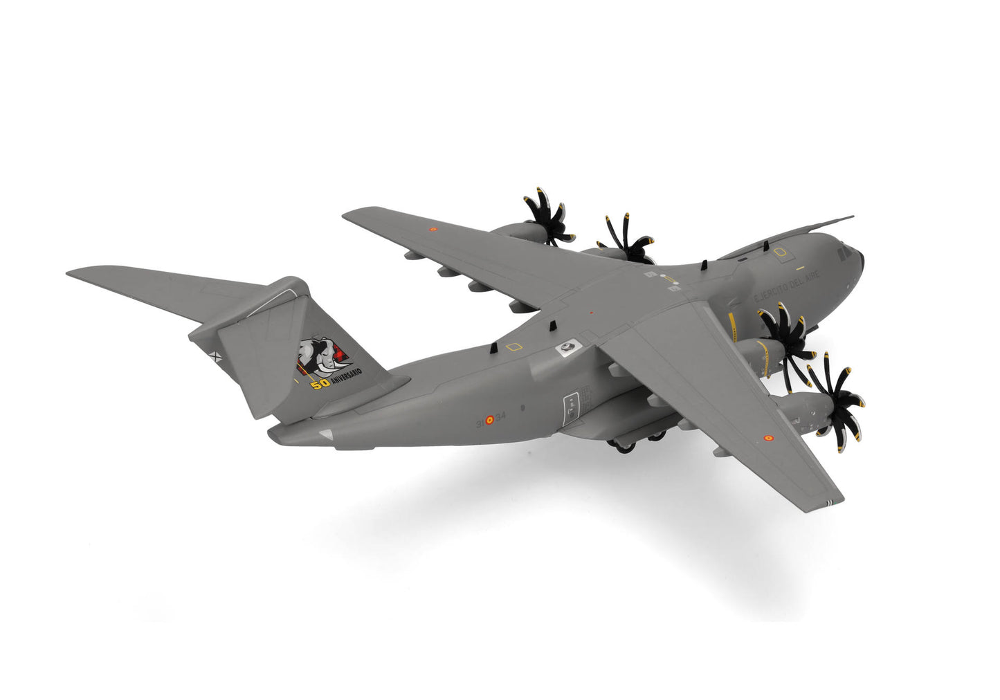 1/200 Spanish Air Force Airbus A400M Atlas (T.23) 31st Wing (Ala 31) Zaragoza 50 Aniversario TK.23-14