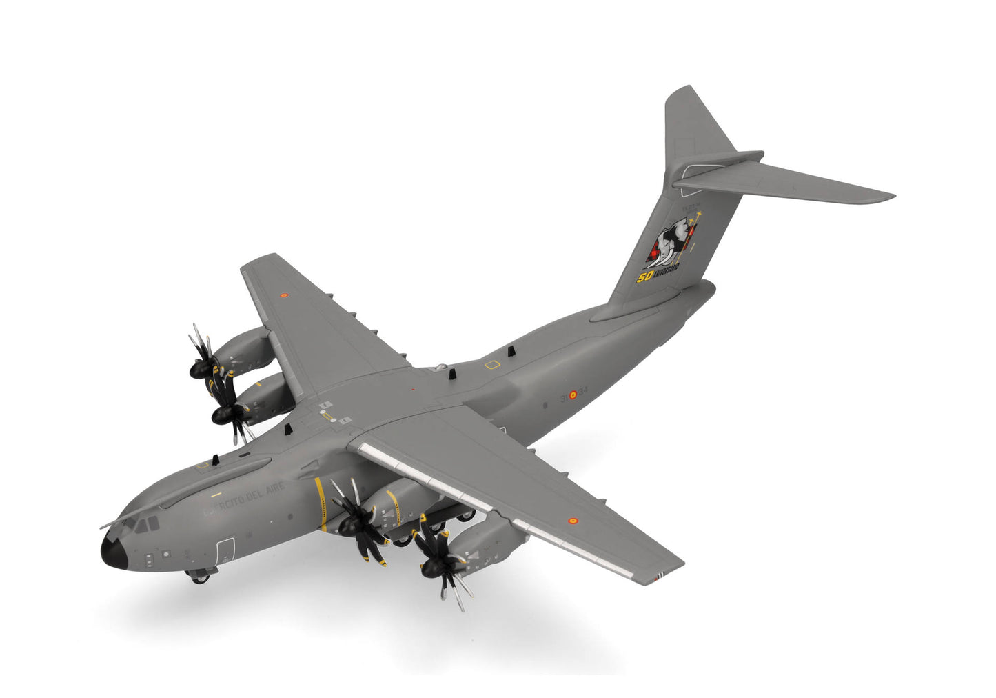 1/200 Spanish Air Force Airbus A400M Atlas (T.23) 31st Wing (Ala 31) Zaragoza 50 Aniversario TK.23-14