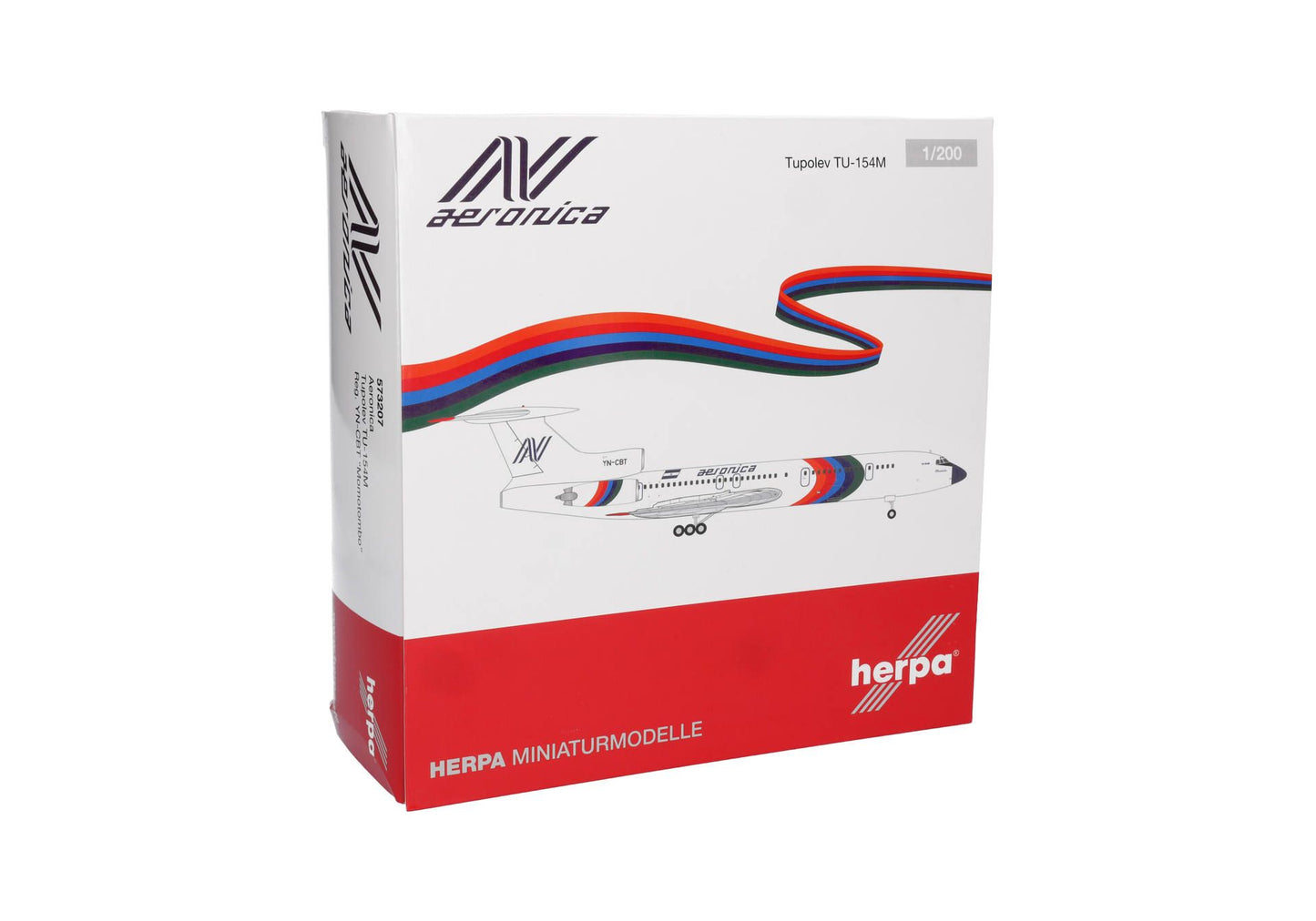 1/200 Aeronica Tupolev TU-154M YN-CBT "Momotombo"