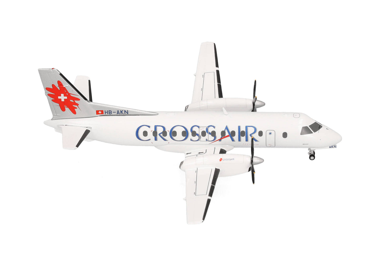 1/200 Crossair Saab 340 (Last Color Scheme) HB-AKN
