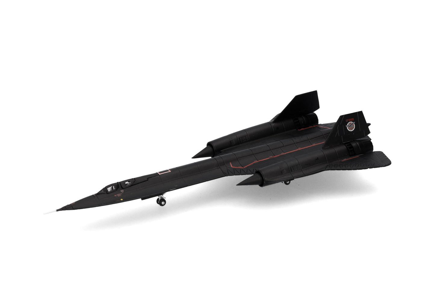1/200 U.S. Air Force Lockheed SR-71A Blackbird 9th SRW Detachment 4 RAF Mildenhall "Farewell-Dartboard" 61-7980