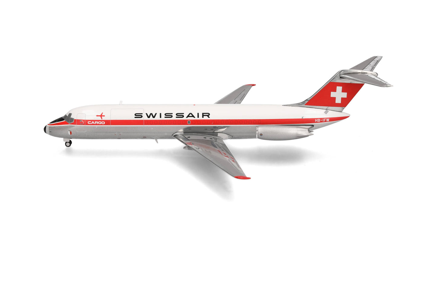 1/200 Swissair Douglas DC-9-30F HB-IFW "Payerne"