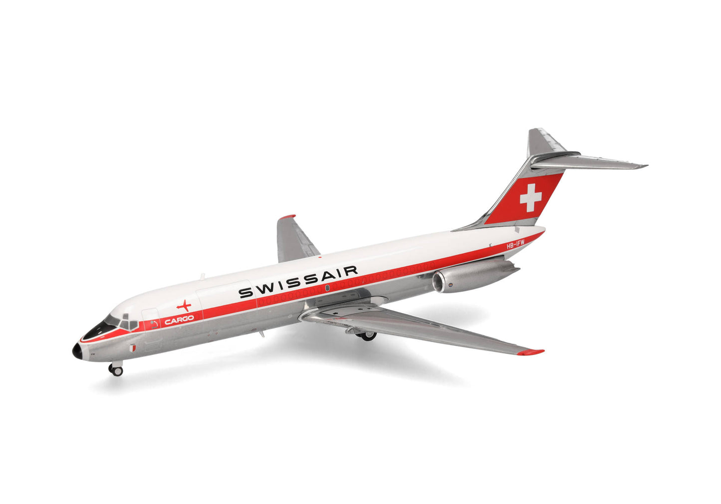1/200 Swissair Douglas DC-9-30F HB-IFW "Payerne"