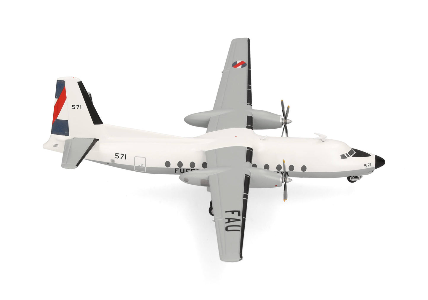 1/200 Uruguayan Air Force Fairchild FH-227 (LCD) 571