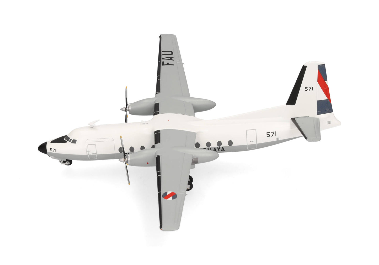 1/200 Uruguayan Air Force Fairchild FH-227 (LCD) 571
