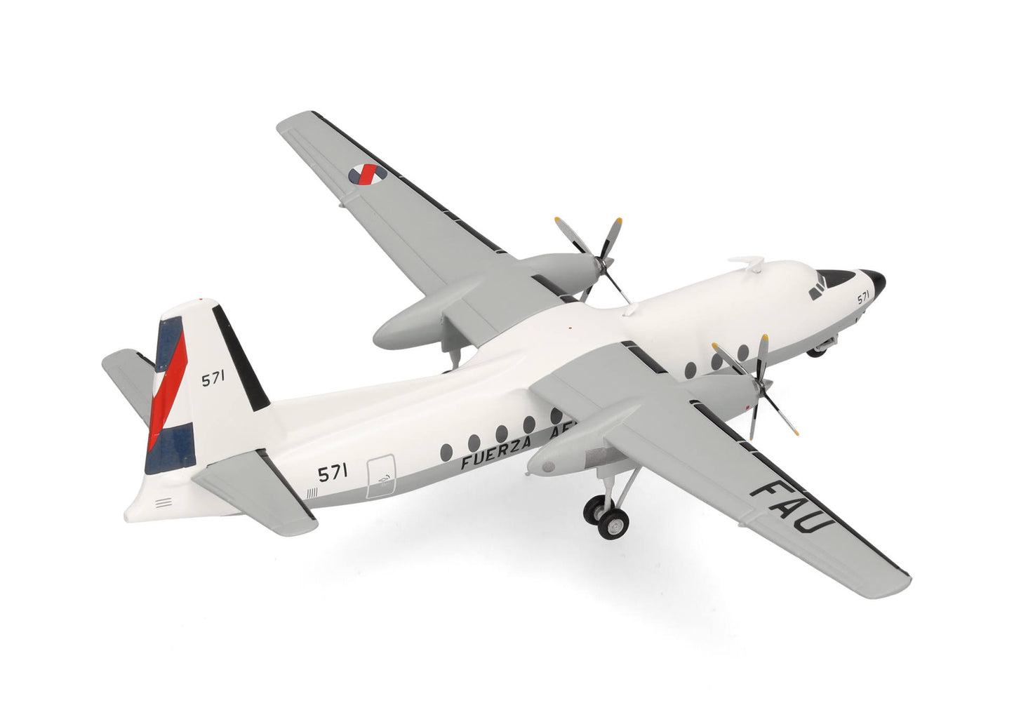 1/200 Uruguayan Air Force Fairchild FH-227 (LCD) 571
