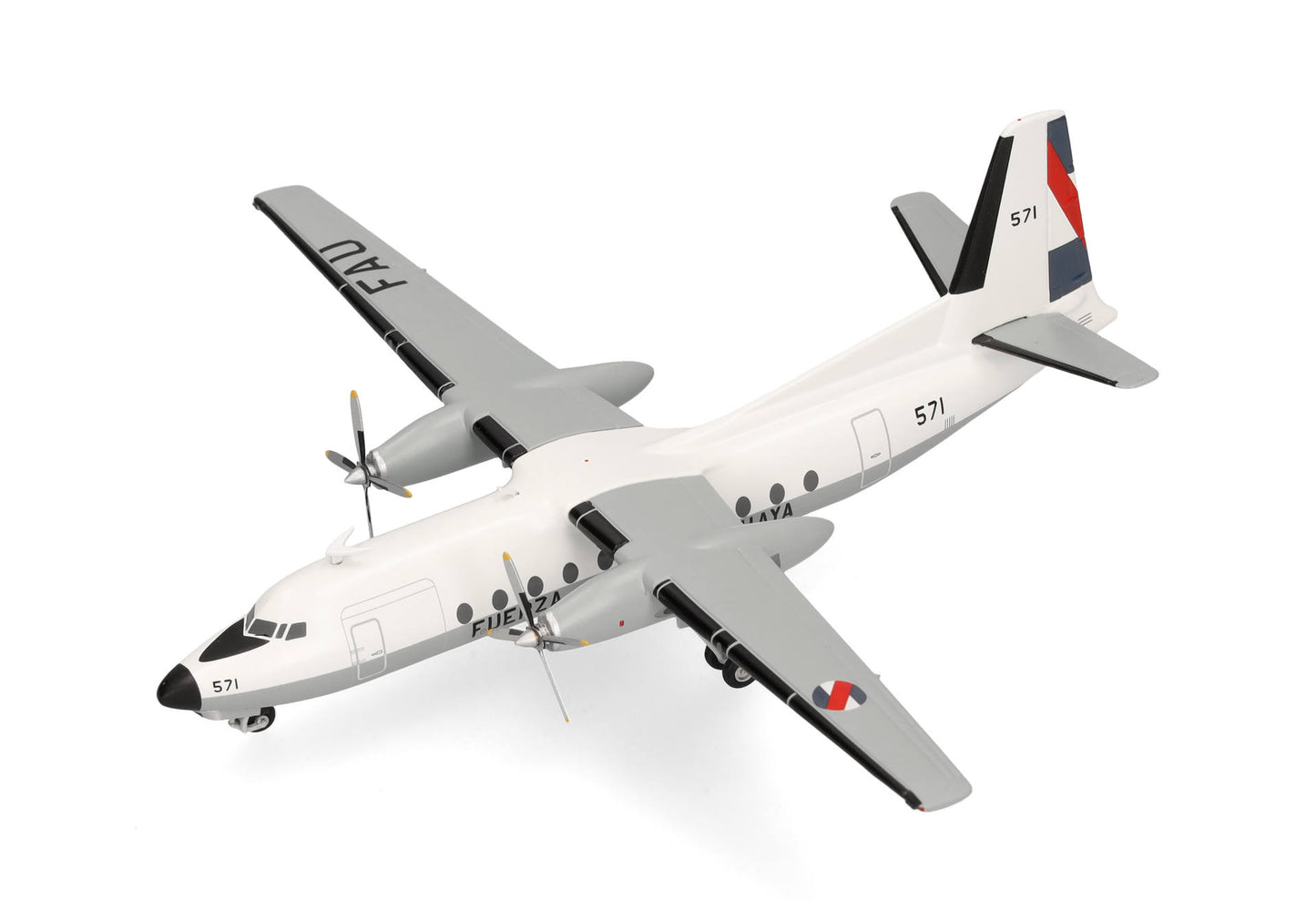 1/200 Uruguayan Air Force Fairchild FH-227 (LCD) 571