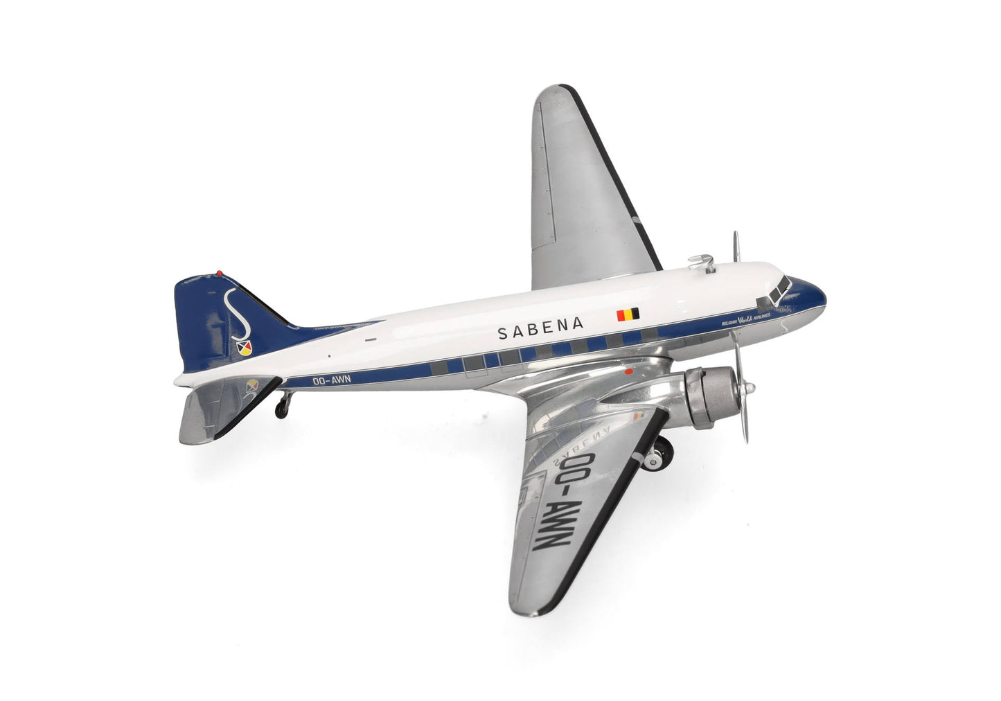 1/200 Sabena Douglas DC-3 OO-AWN