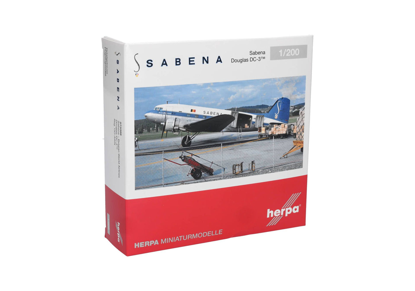 1/200 Sabena Douglas DC-3 OO-AWN