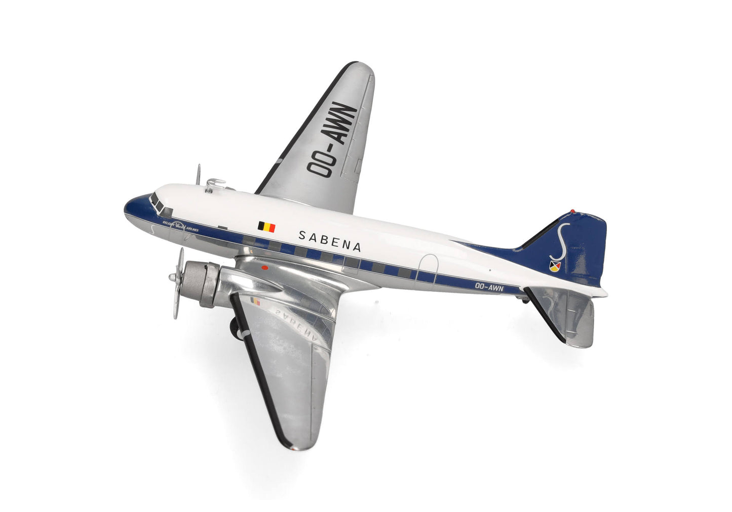 1/200 Sabena Douglas DC-3 OO-AWN