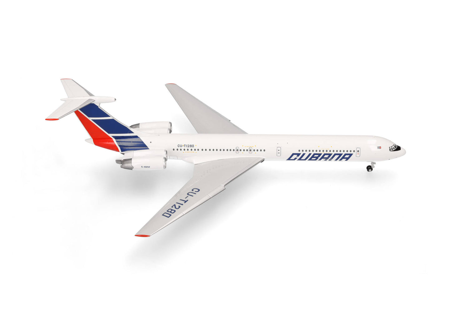 1/200 Cubana de Aviación Ilyushin IL-62M CU-T1280