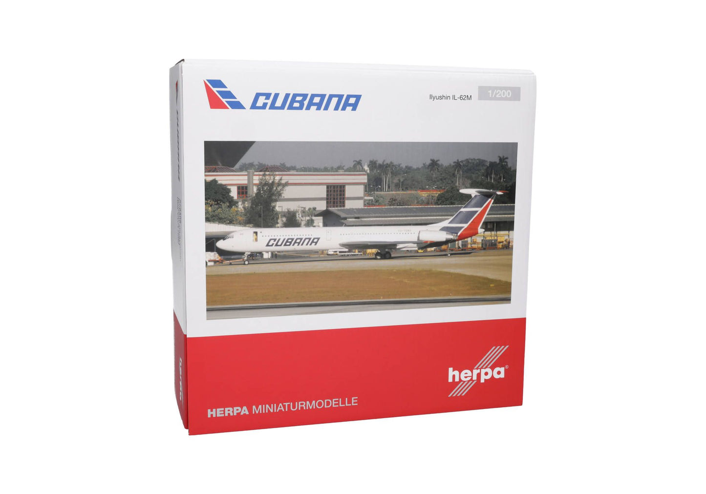 1/200 Cubana de Aviación Ilyushin IL-62M CU-T1280