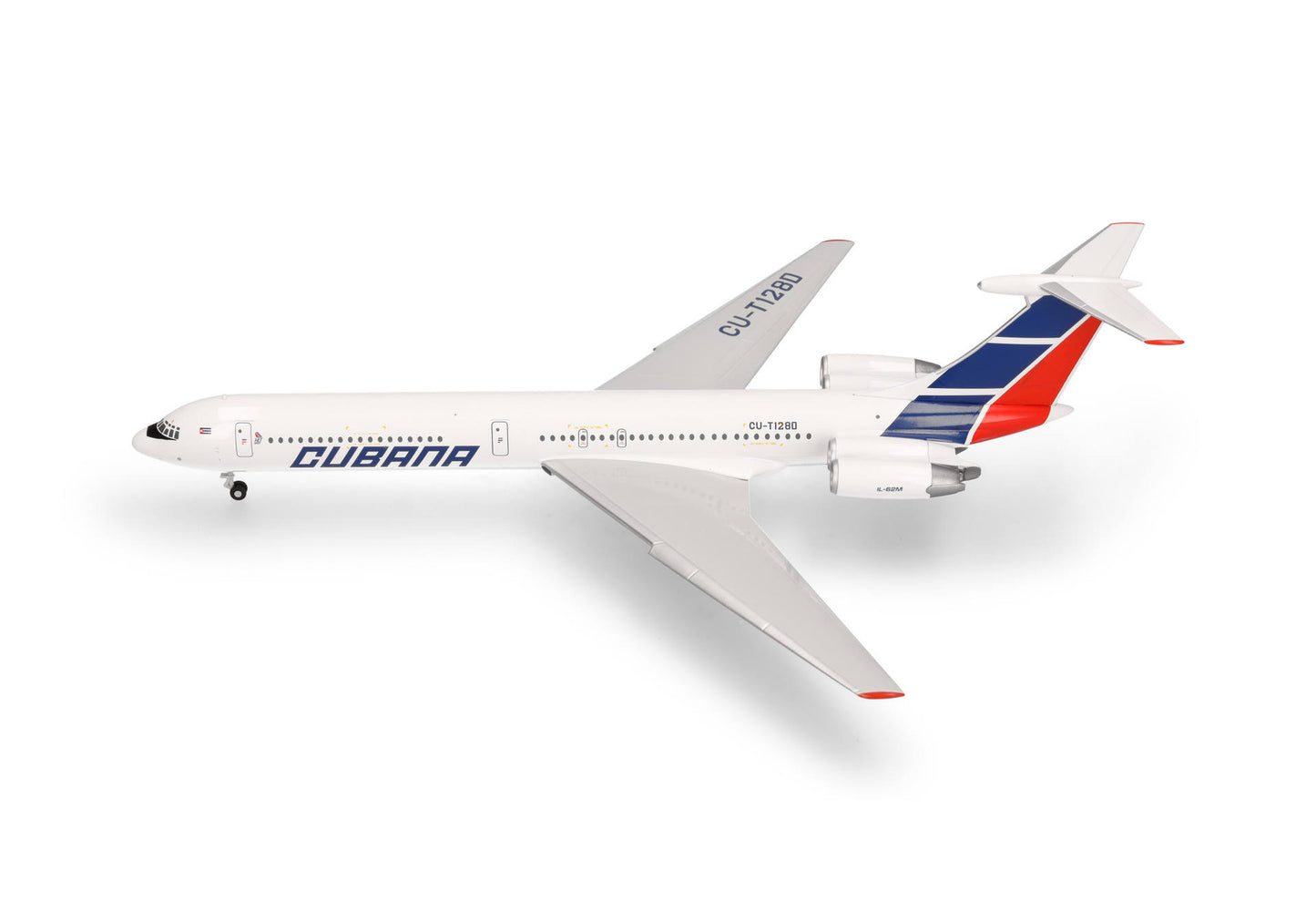 1/200 Cubana de Aviación Ilyushin IL-62M CU-T1280